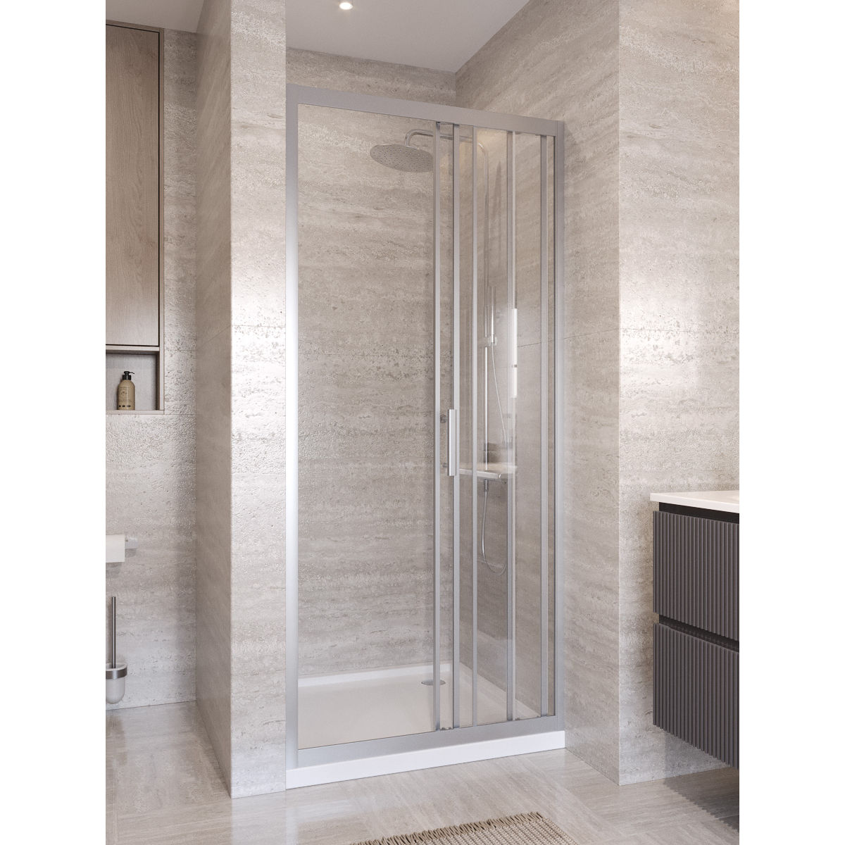 Душевая дверь BelBagno UNO-195-BF-3-90-C-IN