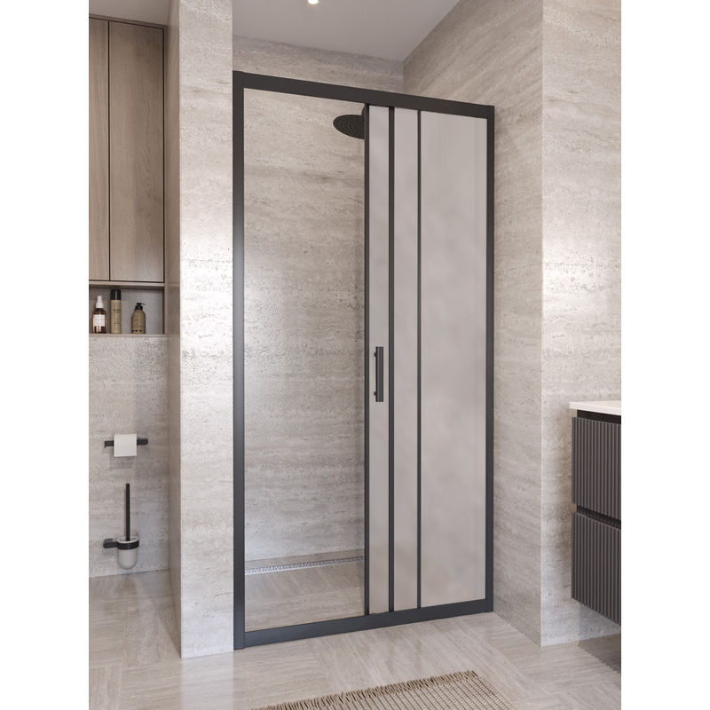 Душевая дверь BelBagno UNO-195-BF-3-90-P-NERO