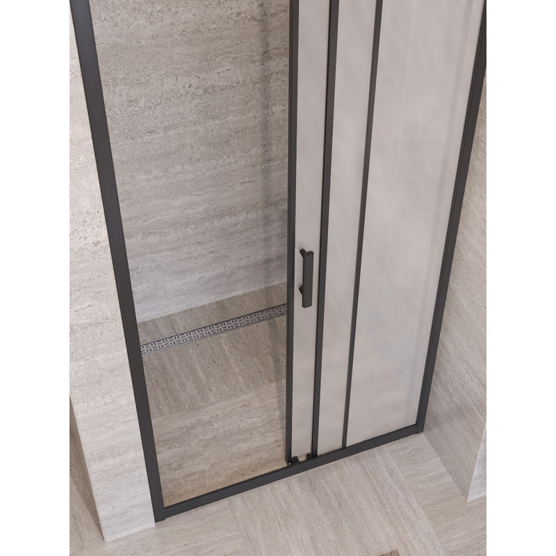 Душевая дверь BelBagno UNO-195-BF-3-90-P-NERO