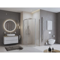 Душевой уголок BelBagno UNO-195-PH-1-100/80-C-Cr — 2
