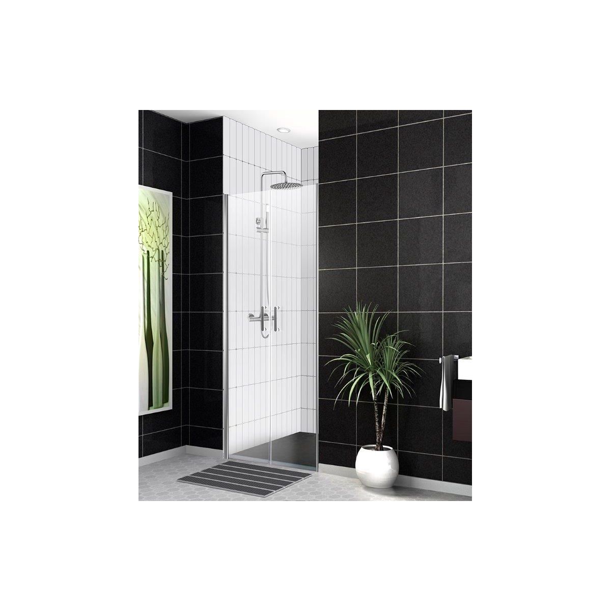 Душевая дверь BelBagno UNO-B-2-90-C-Cr
