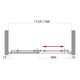 Душевая дверь BelBagno UNO-BF-1-115-C-Cr