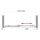 Душевая дверь BelBagno UNO-BF-1-145-P-Cr