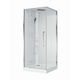 Душевая кабина BelBagno UNO-CAB-A-1-90-C-Cr-Bi-TOP-L, левая