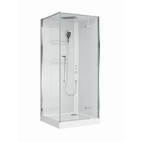 Душевая кабина BelBagno UNO-CAB-A-1-90-C-Cr-Bi-TOP-R правая — 4