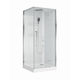 Душевая кабина BelBagno UNO-CAB-A-1-90-C-Cr-Bi-TOP-R, правая