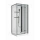 Душевая кабина BelBagno UNO-CAB-A-1-90-C-NERO-Bi-TOP-R, правая