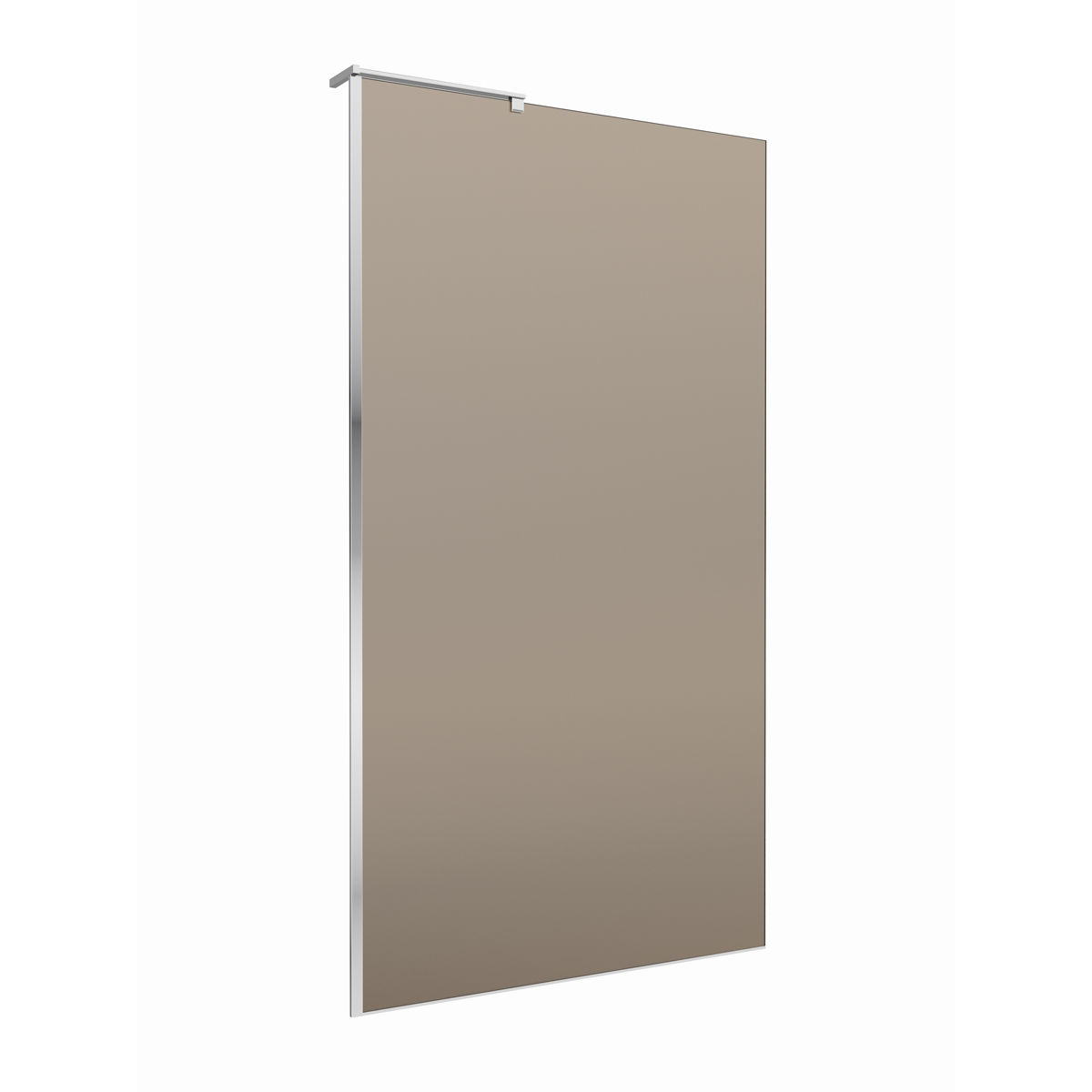 Душевая перегородка BelBagno UNO-L-1-TB-100-BR-Cr