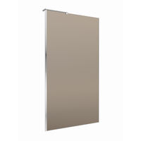 Душевая перегородка BelBagno UNO-L-1-TB-100-BR-Cr — 3