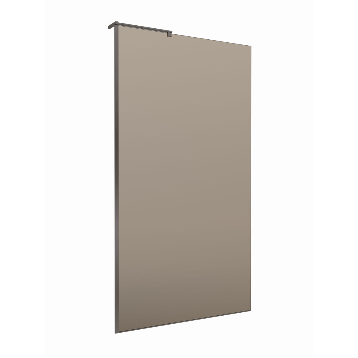 Душевая перегородка BelBagno UNO-L-1-TB-100-BR-GM