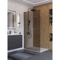 Душевая перегородка BelBagno UNO-L-1-TB-100-BR-GM