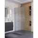 Душевая перегородка BelBagno UNO-L-1-TB-100-FL-Cr