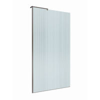 Душевая перегородка BelBagno UNO-L-1-TB-100-FL-GM — 3