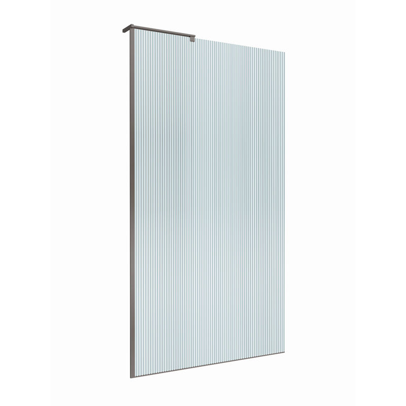 Душевая перегородка BelBagno UNO-L-1-TB-100-FL-GM