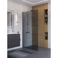 Душевая перегородка BelBagno UNO-L-1-TB-110-GR-Cr
