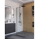 Душевая перегородка BelBagno UNO-L-1-TB-70-C-GM