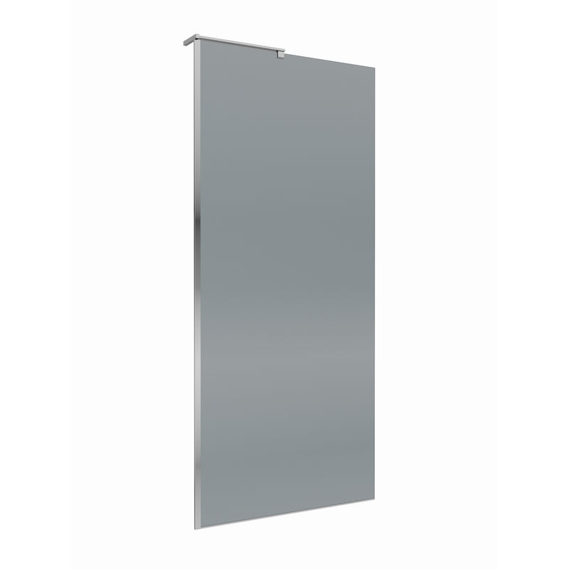 Душевая перегородка BelBagno UNO-L-1-TB-80-GR-Cr