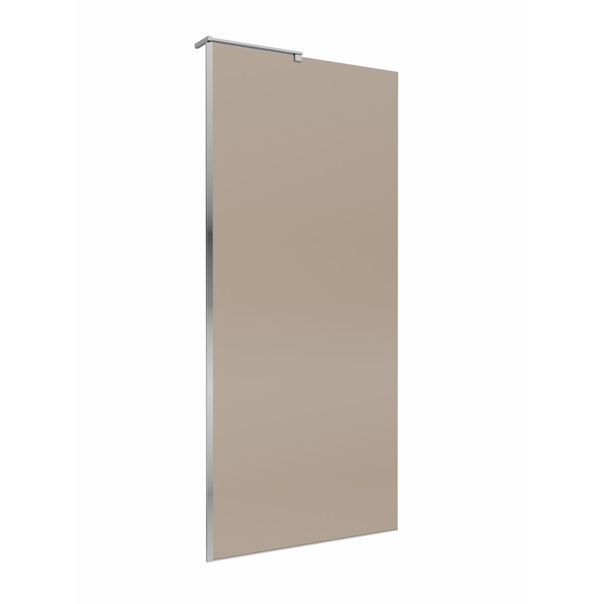 Душевая перегородка BelBagno UNO-L-1-TB-90-BR-Cr