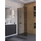 Душевая перегородка BelBagno UNO-L-1-TB-90-BR-Cr
