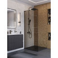 Душевая перегородка BelBagno UNO-L-1-TB-90-BR-GM