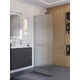 Душевая перегородка BelBagno UNO-L-1-TB-90-FL-Cr
