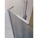 Душевая перегородка BelBagno UNO-L-1-TB-90-FL-Cr