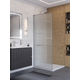 Душевая перегородка BelBagno UNO-L-1-TB-90-FL-Cr
