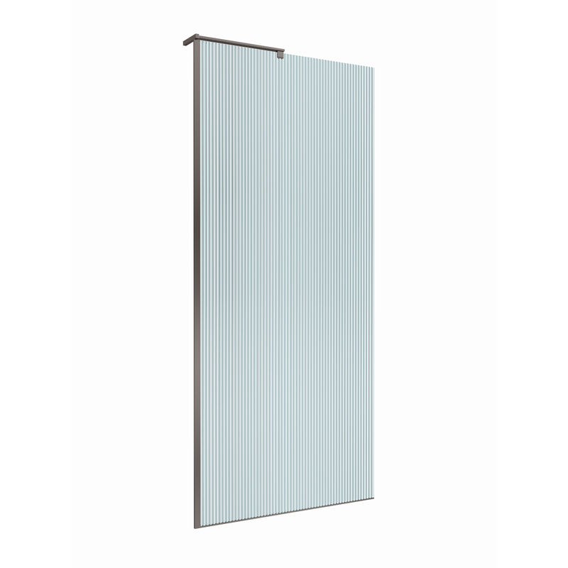 Душевая перегородка BelBagno UNO-L-1-TB-90-FL-GM