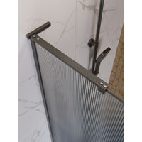 Душевая перегородка BelBagno UNO-L-1-TB-90-FL-GM — 5