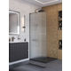 Душевая перегородка BelBagno UNO-L-1-TB-90-FL-GM