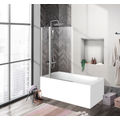 Душевая шторка на ванну BelBagno UNO-V-11-100/150-C-Cr