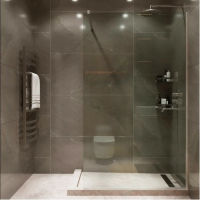 Душевая перегородка Benetto Walk In 2000х1000 SILVER — 8