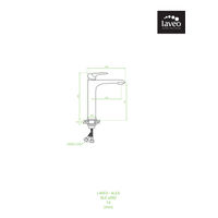 Смеситель для раковины Laveo Alea BLE_62ND белый — 2