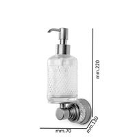Дозатор для жидкого мыла BOHEME Aura 10247-CR Chrome — 2