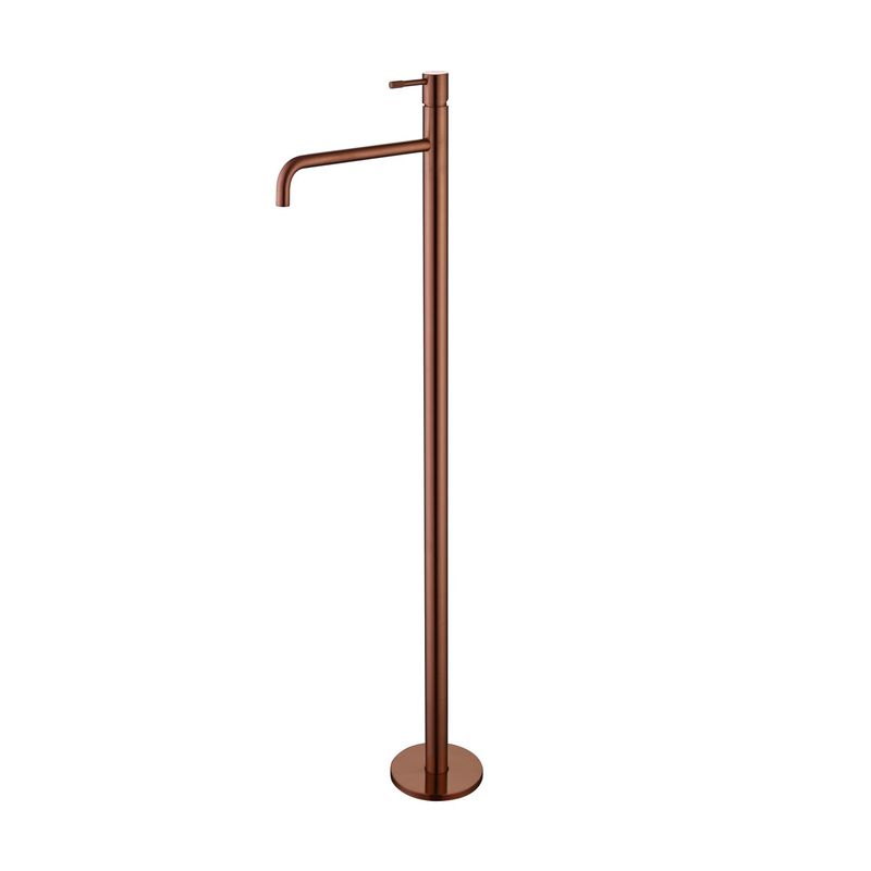 Смеситель для раковины BOHEME Uno 107-CB напольный Copper Brushed
