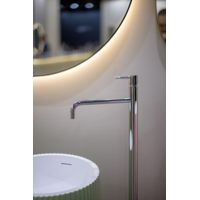 Смеситель для раковины BOHEME Uno 107-CR напольный Chrome — 5