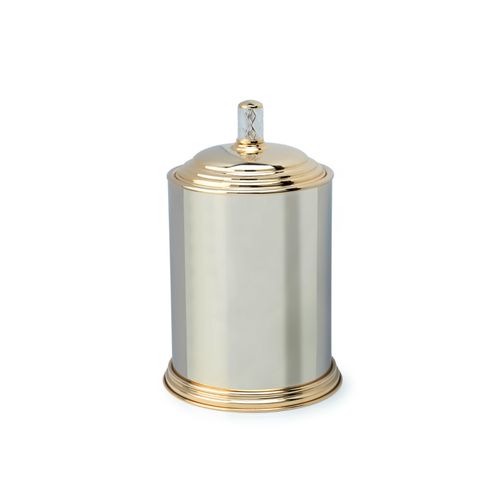Мусорное ведро BOHEME Murano Crystal 10907-CRST-G Gold металл