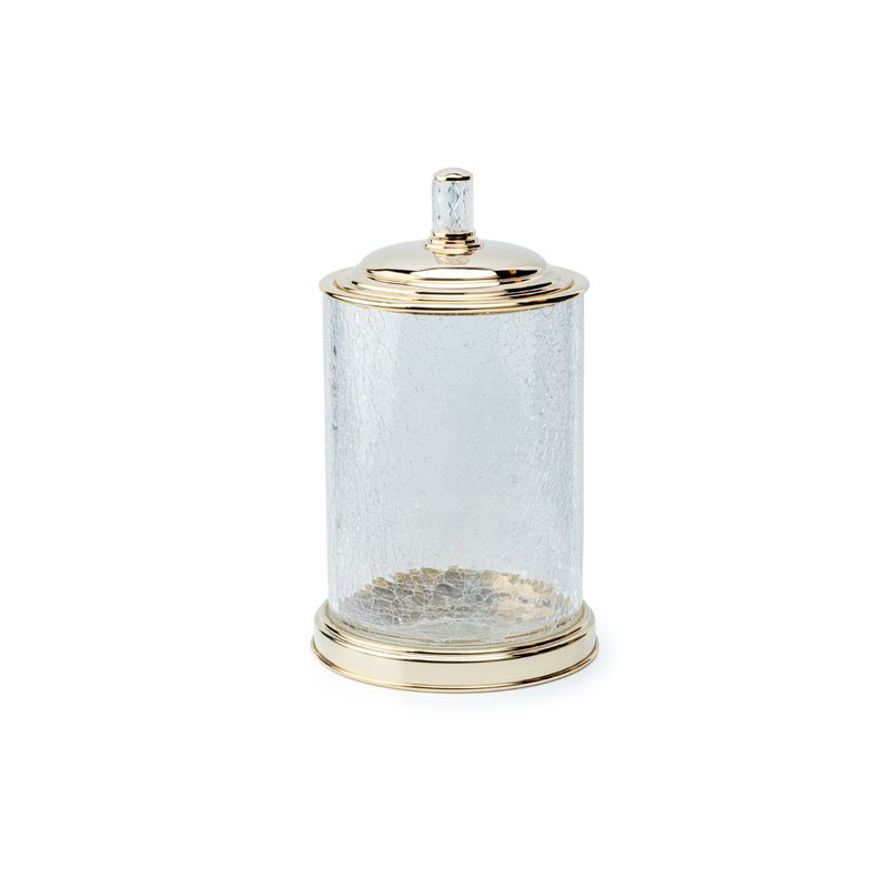 Мусорное ведро BOHEME Murano Crystal 10914-CRST-G Gold стекло