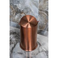 Мусорное ведро BOHEME 10916-CB с вращающейся крышкой Copper Brushed — 6