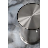 Мусорное ведро BOHEME 10916-NB с вращающейся крышкой Nickel Brush — 5