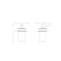 Дозатор для моющего средства BOHEME 10966-W-DISP White/Белый — 2