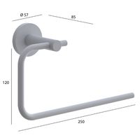 Полотенцедержатель UNO Shine Gun Metall — 2