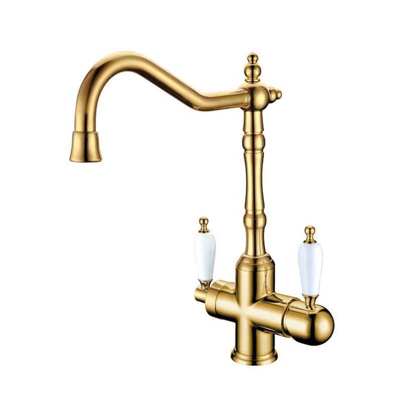 Смеситель для кухни BOHEME Tradizionale Oro 112