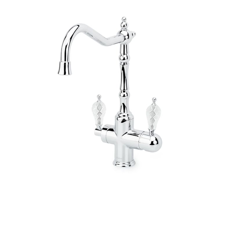 Смеситель для кухни BOHEME Tradizionale Chromo 113-CRST Cristal