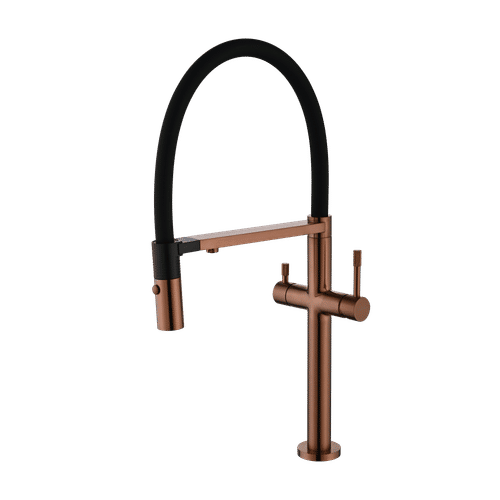 Смеситель для кухни BOHEME Uno 115-BRB Brushed Bronze c краном для питьевой воды