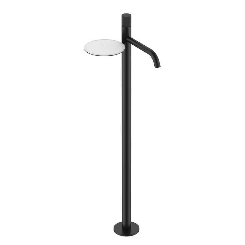 Смеситель для раковины BOHEME Stick 120-BB.3 напольный Black Linea