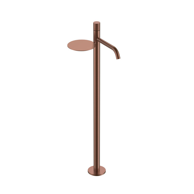 Смеситель для раковины BOHEME Stick 120-BRB.2 напольный Brushed Bronze Touch