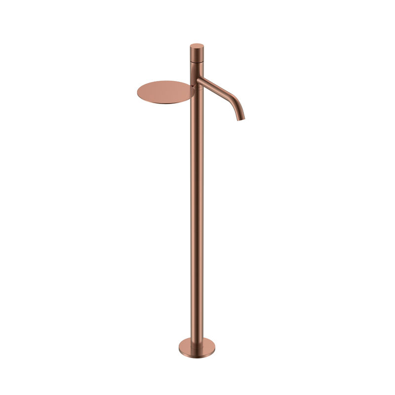 Смеситель для раковины BOHEME Stick 120-CB.2 напольный Copper Brushed Touch