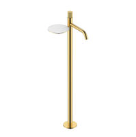 Смеситель для раковины BOHEME Stick 120-GG.3 напольный Gold Linea — 1