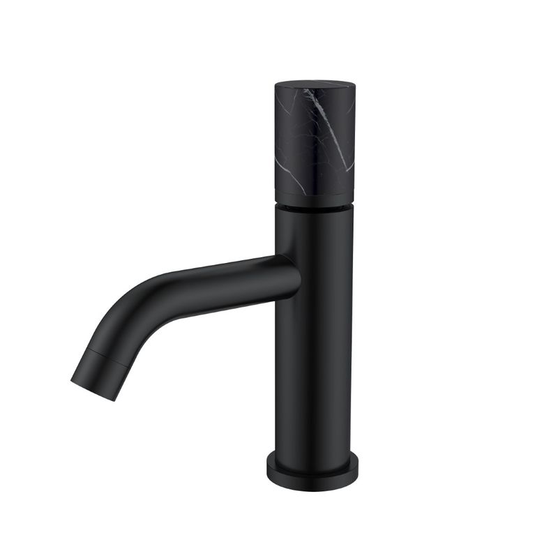 Смеситель для раковины BOHEME Stick 121-B-MR-B Black Mramor Black